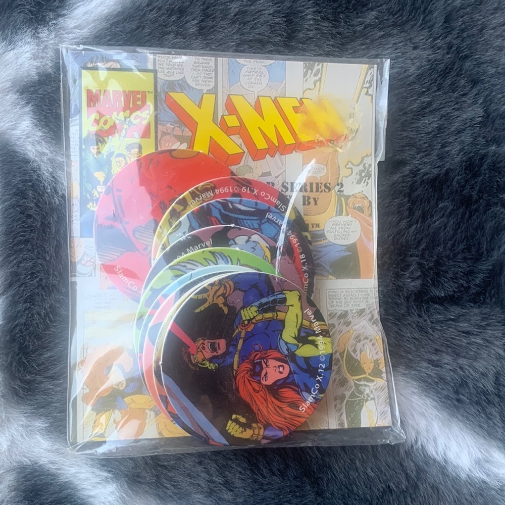 New, SlamCo, X-Men Series 2 SlamCaps/ Pogs